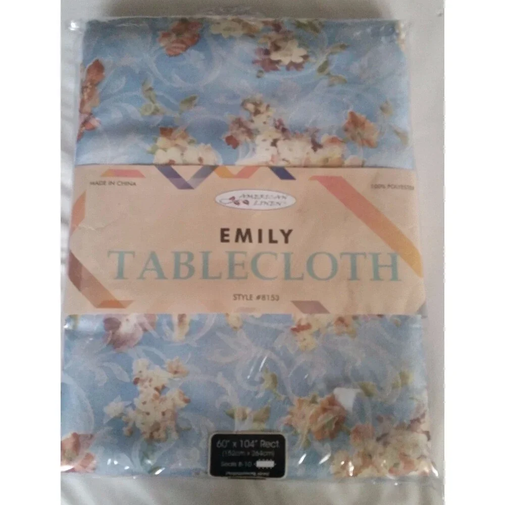 FLANNEL BACK TABLECLOTH 60